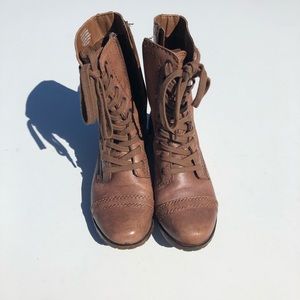 Nine West Combat Boots